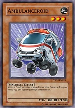 Ambulanceroid (YSDS-EN018) - Starter Deck: Syrus Truesdale Unlimited