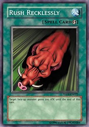 Rush Recklessly (YSDS-EN022) - Starter Deck: Syrus Truesdale 1st Edition
