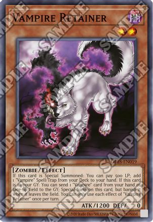 Vampire Retainer (OP18-EN019) - OTS Tournament Pack 18 Unlimited