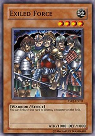 Exiled Force (YSDJ-EN011) - Starter Deck: Jaden Yuki Unlimited