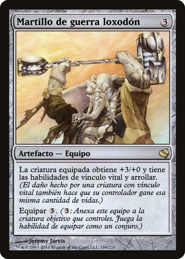 Loxodon Warhammer (Spanish) - "Martillo de guerra loxodon" (PS11-194) - Salvat 2011