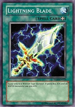 Lightning Blade (YSDJ-EN023) - Starter Deck: Jaden Yuki Unlimited