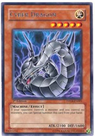 Cyber Dragon (DP04-EN001) - Duelist Pack 4: Zane Truesdale 1st Edition