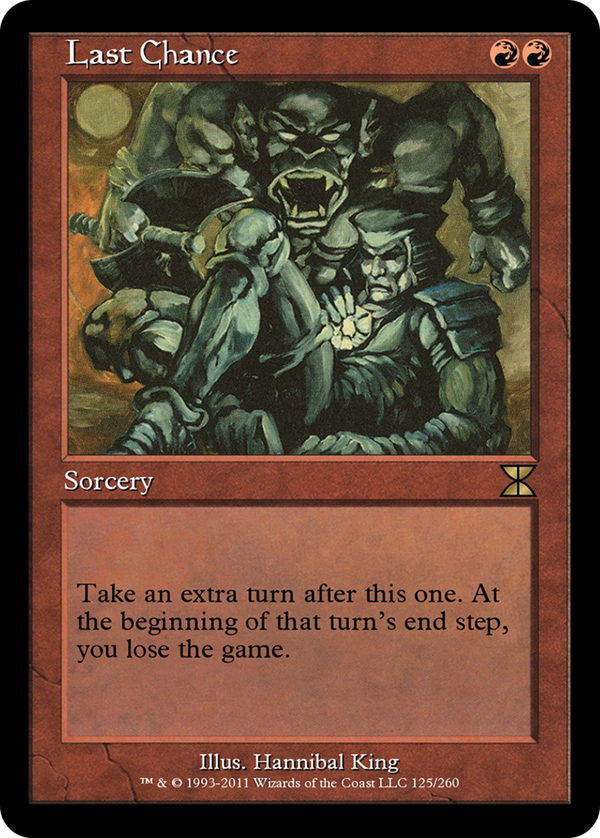 Last Chance (ME4-125) - Masters Edition IV Foil
