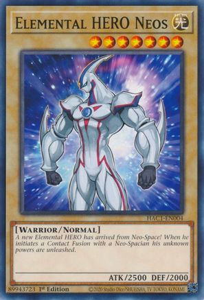 Elemental HERO Neos (HAC1-EN004) - Hidden Arsenal: Chapter 1 1st Edition