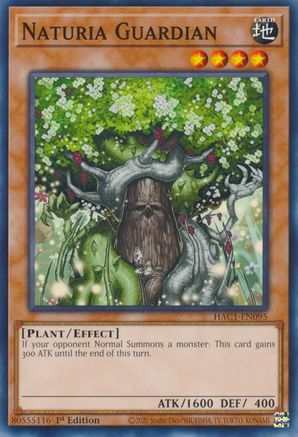 Naturia Guardian (HAC1-EN095) - Hidden Arsenal: Chapter 1 1st Edition