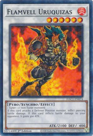 Flamvell Uruquizas (Duel Terminal) (HAC1-EN074) - Hidden Arsenal: Chapter 1 1st Edition