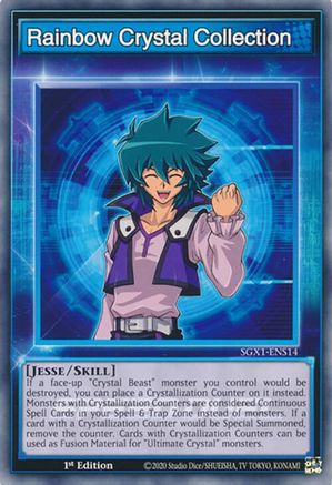 Rainbow Crystal Collection (SGX1-ENS14) - Speed Duel GX: Duel Academy Box 1st Edition