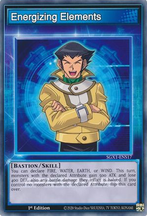 Energizing Elements (SGX1-ENS17) - Speed Duel GX: Duel Academy Box 1st Edition