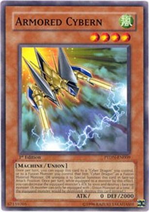 Armored Cybern (PTDN-EN009) - Phantom Darkness 1st Edition