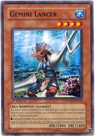 Gemini Lancer (PTDN-EN025) - Phantom Darkness Unlimited