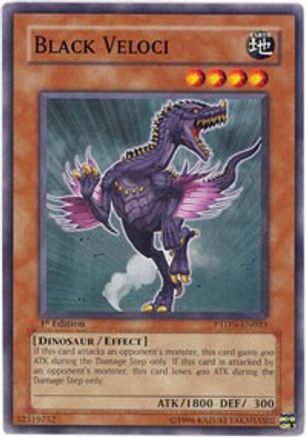 Black Veloci (PTDN-EN033) - Phantom Darkness 1st Edition