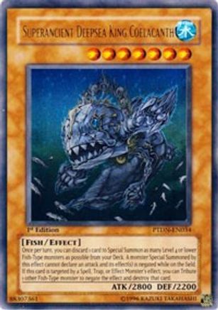 Superancient Deepsea King Coelacanth (PTDN-EN034) - Phantom Darkness Unlimited