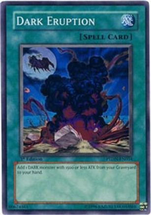 Dark Eruption (PTDN-EN054) - Phantom Darkness 1st Edition
