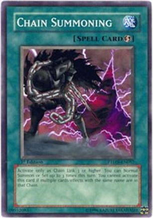 Chain Summoning (PTDN-EN057) - Phantom Darkness Unlimited