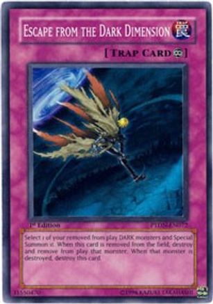Escape from the Dark Dimension (PTDN-EN072) - Phantom Darkness Unlimited