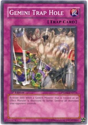 Gemini Trap Hole (PTDN-EN073) - Phantom Darkness Unlimited