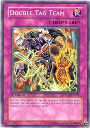 Double Tag Team (PTDN-EN076) - Phantom Darkness 1st Edition
