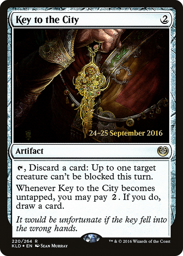 Key to the City (PRE-220) - Kaladesh Promos Foil