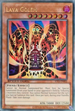 Lava Golem (STP3-EN002) - Speed Duel: Tournament Pack 3 Unlimited