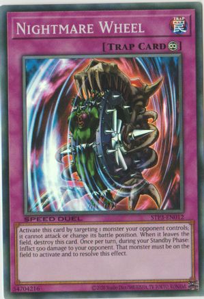 Nightmare Wheel (STP3-EN012) - Speed Duel: Tournament Pack 3 Unlimited
