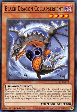 Black Dragon Collapserpent (SDAZ-EN013) - Structure Deck: Albaz Strike 1st Edition