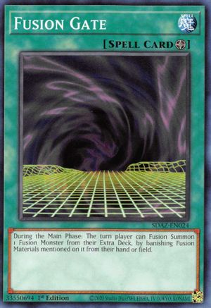 Fusion Gate (SDAZ-EN024) - Structure Deck: Albaz Strike 1st Edition