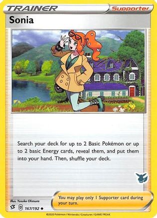 Sonia - 167/192 (Eevee Stamped)/192  Battle Academy 2022 - Promo