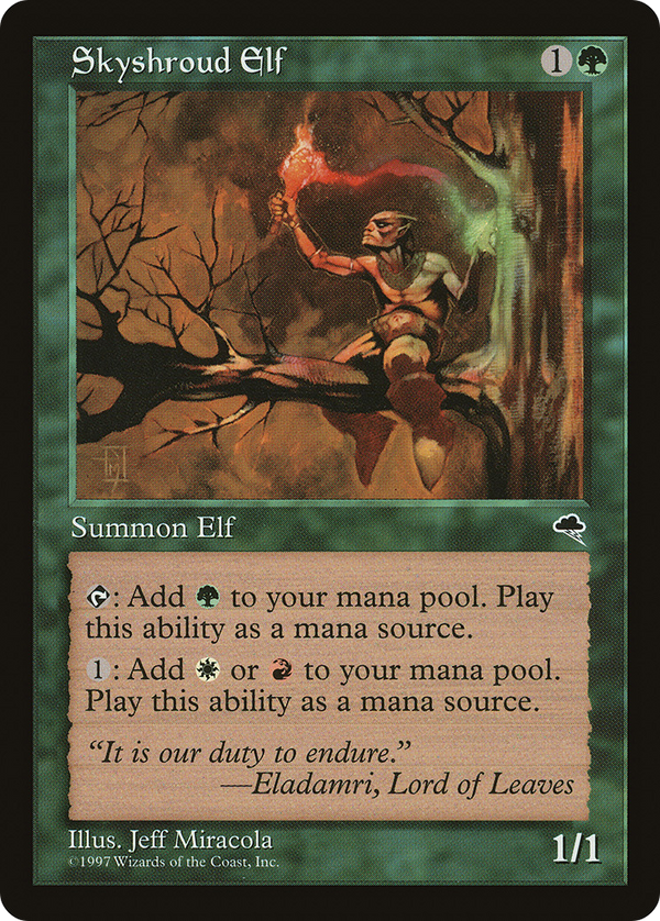 Skyshroud Elf (TMP-255) - Tempest