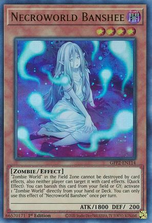 Necroworld Banshee (GFP2-EN114) - Ghosts From the Past: The 2nd Haunting 1st Edition