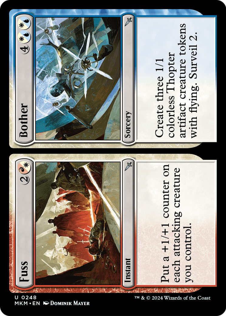 Fuss // Bother (MKM-248) - Murders at Karlov Manor Foil