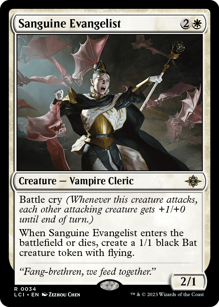 Sanguine Evangelist (LCI-034) - The Lost Caverns of Ixalan