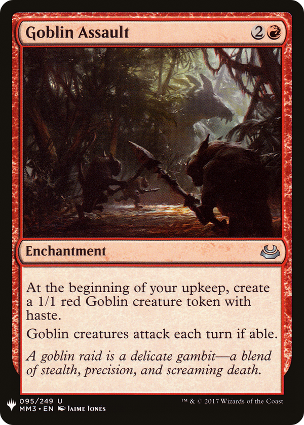 Goblin Assault (LIST-095) - The List