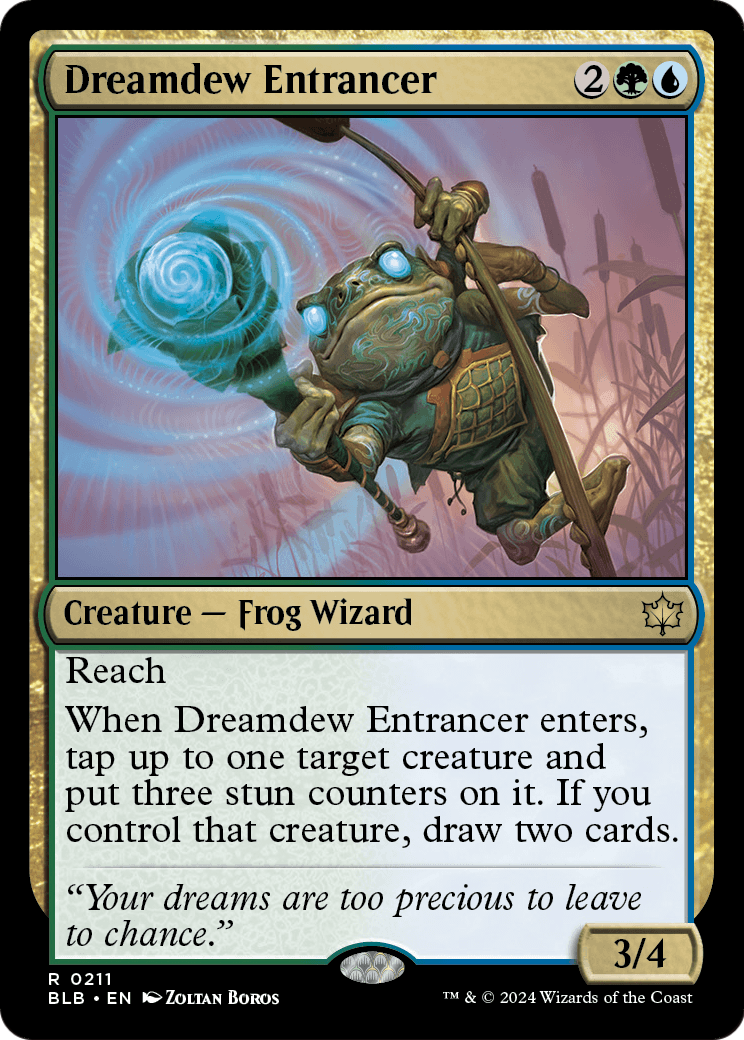 Dreamdew Entrancer (BLB-211) - Bloomburrow Foil