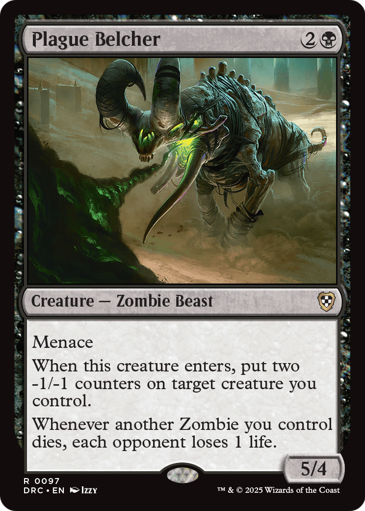 Plague Belcher (DRC-097) - Commander: Aetherdrift