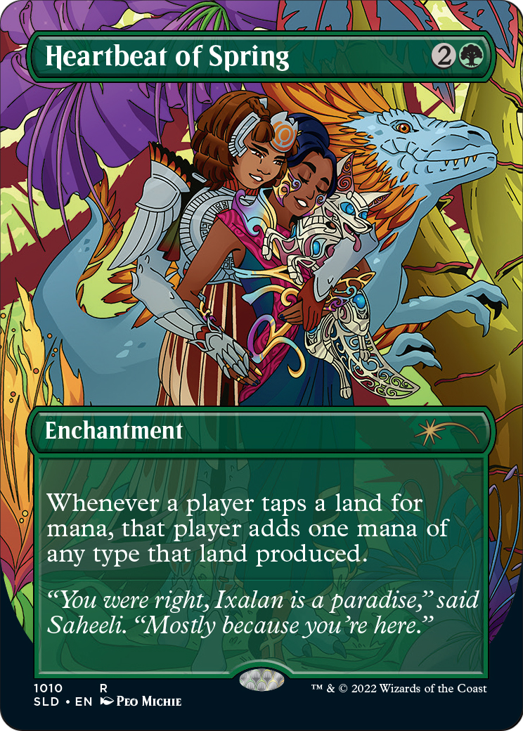 Heartbeat of Spring (SLD-1010) - Secret Lair Drop (Borderless) Foil