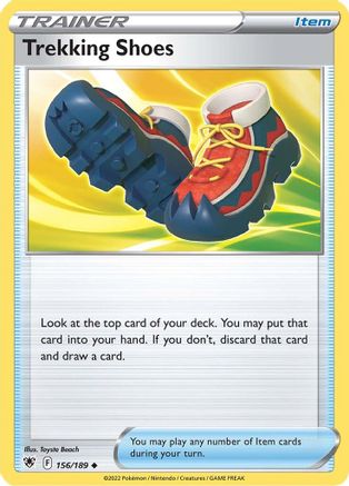 Trekking Shoes 156  - Reverse Holofoil SWSH10 Astral Radiance - Uncommon