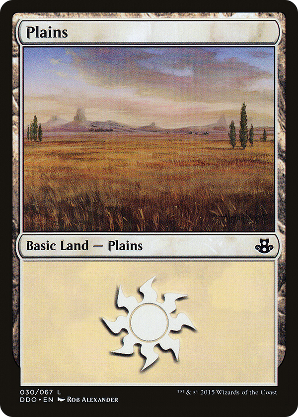 Plains (030) (DDO-030) - Duel Decks: Elspeth vs. Kiora