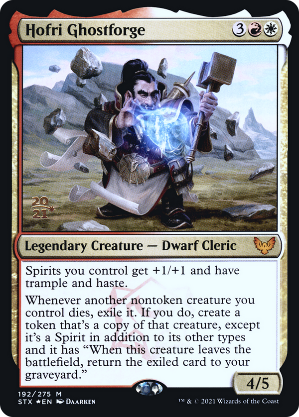 Hofri Ghostforge (PRE-192) - Strixhaven: School of Mages Promos Foil