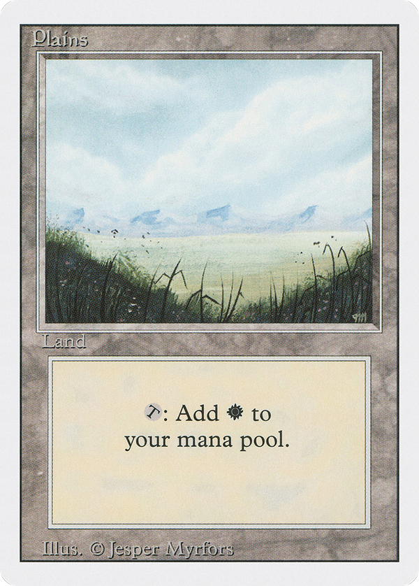 Plains (A) (3ED-293) - Revised Edition
