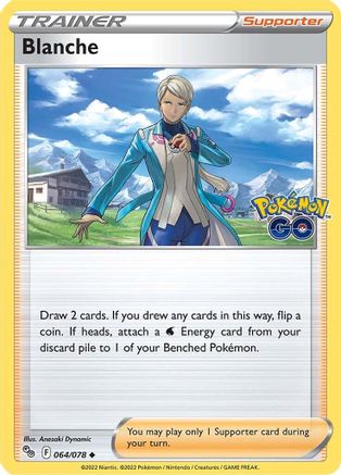 Blanche 064  Pokemon GO - Uncommon