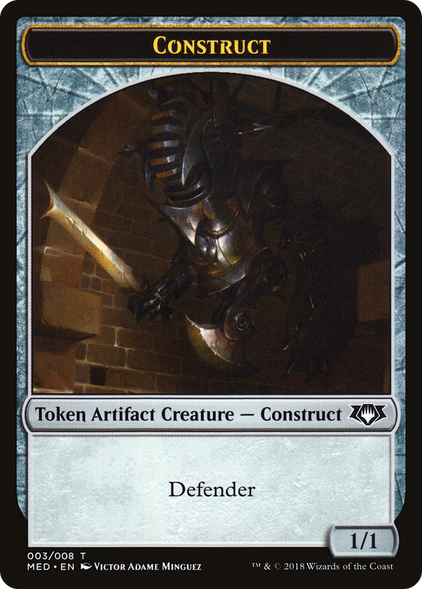Construct Token (003) (MED-003) - Mythic Edition Tokens