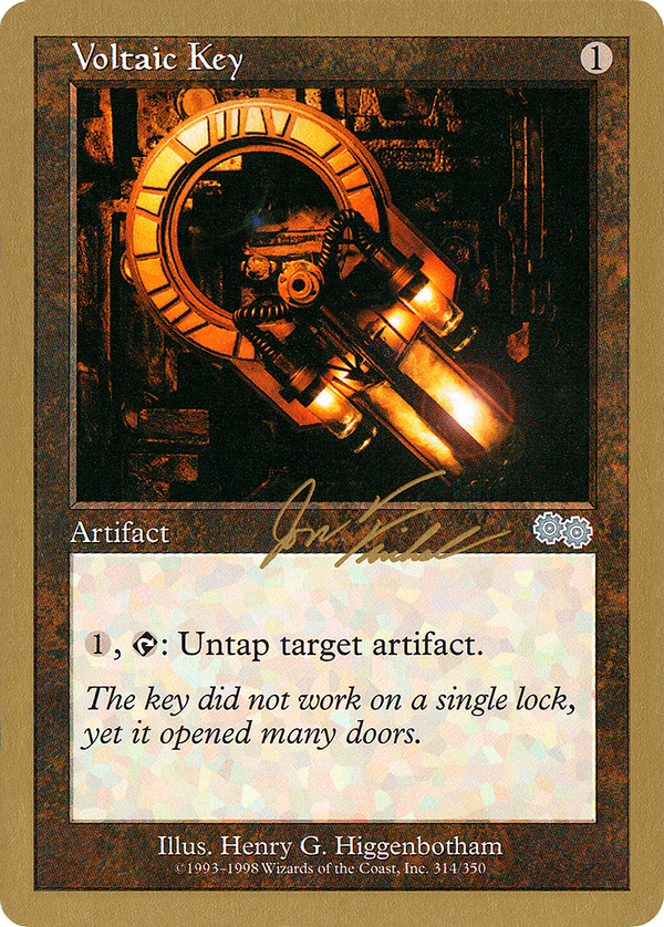 Voltaic Key - 2000 Jon Finkel (USG) (WCD-) - World Championship Decks 2000