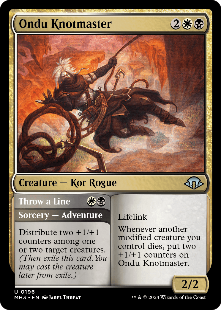 Ondu Knotmaster (MH3-196) - Modern Horizons 3 Foil