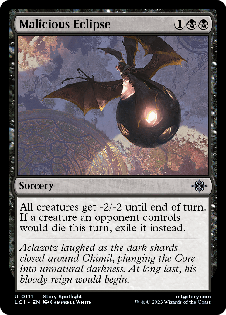 Malicious Eclipse (LCI-111) - The Lost Caverns of Ixalan