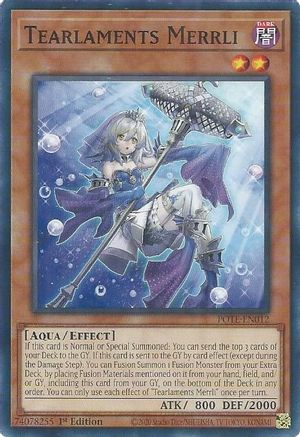 Tearlaments Merrli (POTE-EN012) - Power of the Elements 1st Edition