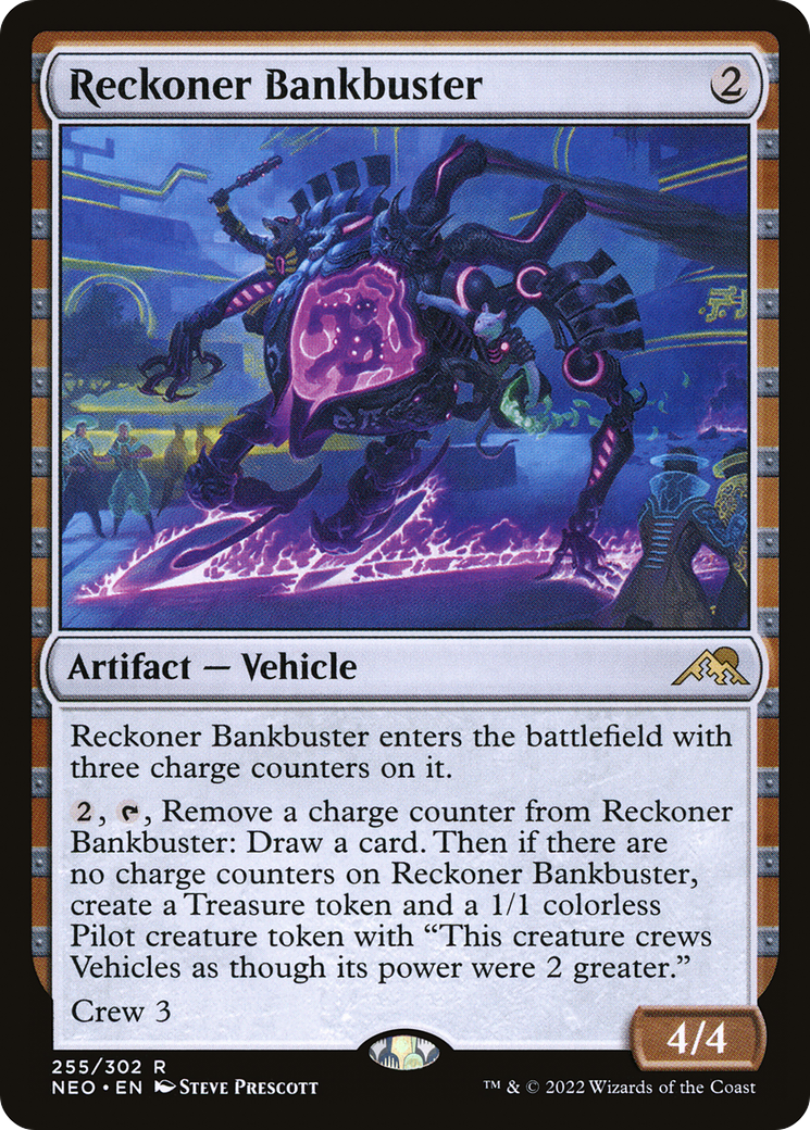 Reckoner Bankbuster (NEO-255) - Kamigawa: Neon Dynasty