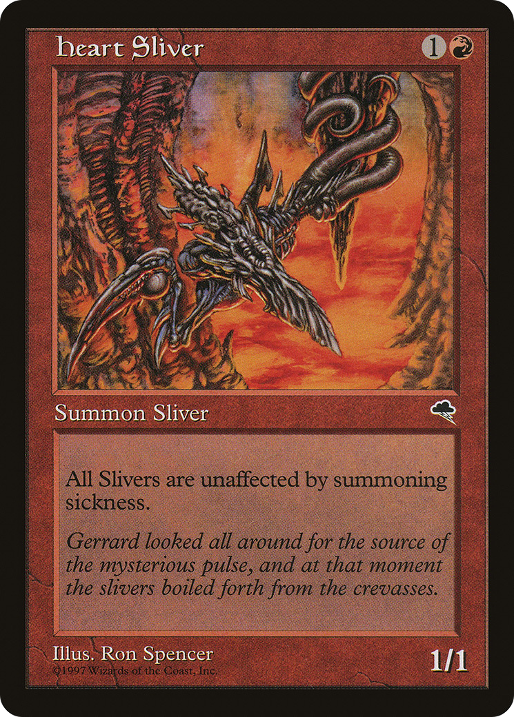 Heart Sliver (TMP-182) - Tempest