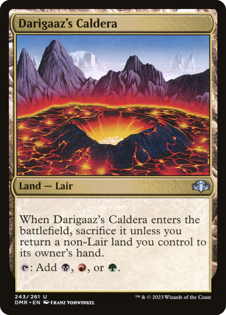 Darigaaz's Caldera (DMR-243) - Dominaria Remastered
