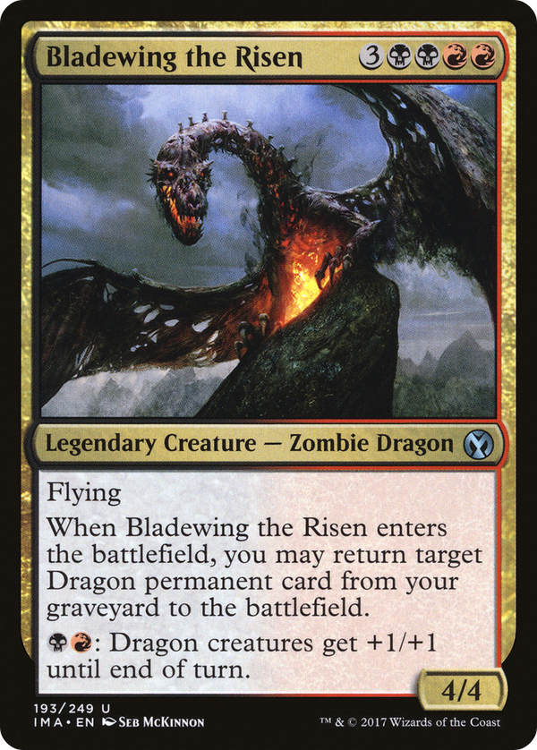 Bladewing the Risen (IMA-193) - Iconic Masters Foil